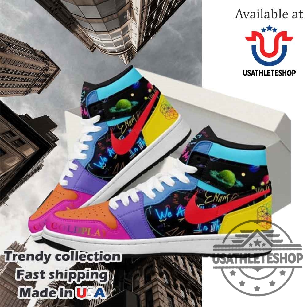 Coldplay My Universe Best Song Of 2024 Air Jordan 1 Shoes