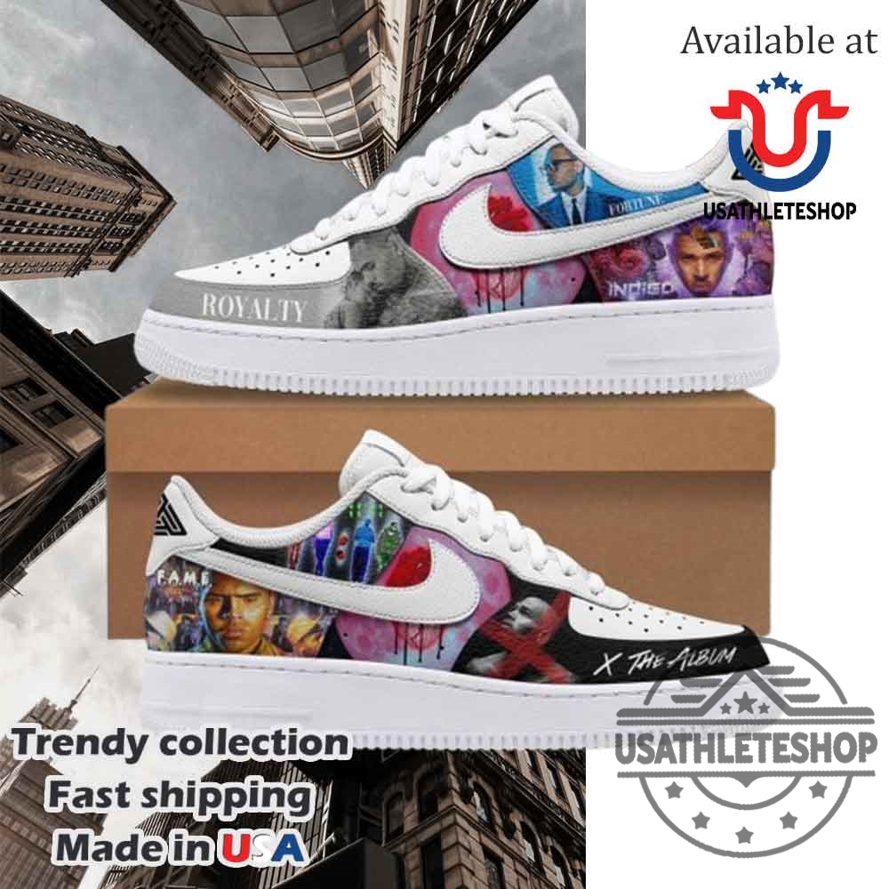 Chris Brown Royalty X The Album Air Force 1 Sneaker
