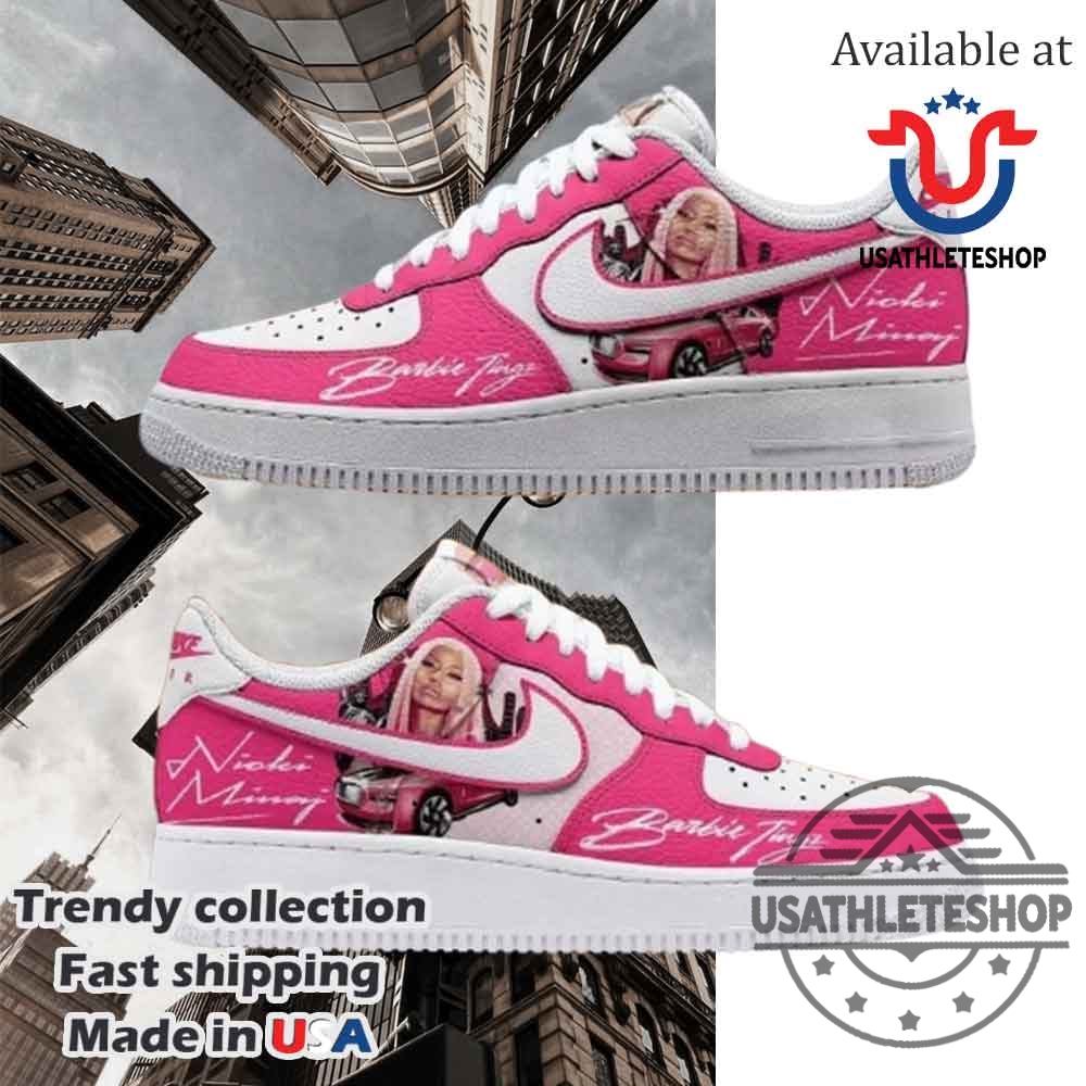 Nicki Minaj Barbie Tingz Air Force 1 Shoes