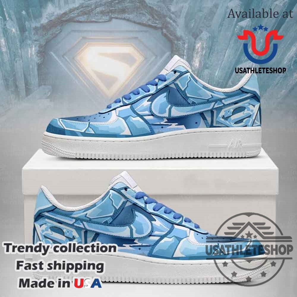 Fortress Of Solitude Superman Nike Air Force 1 Shoes