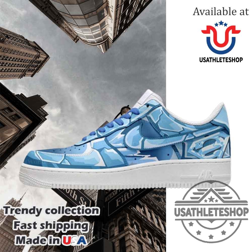 Fortress Of Solitude Superman Nike Air Force 1 Shoes 4 Fortress of Solitude Superman Nike Air Force 1 Shoes
