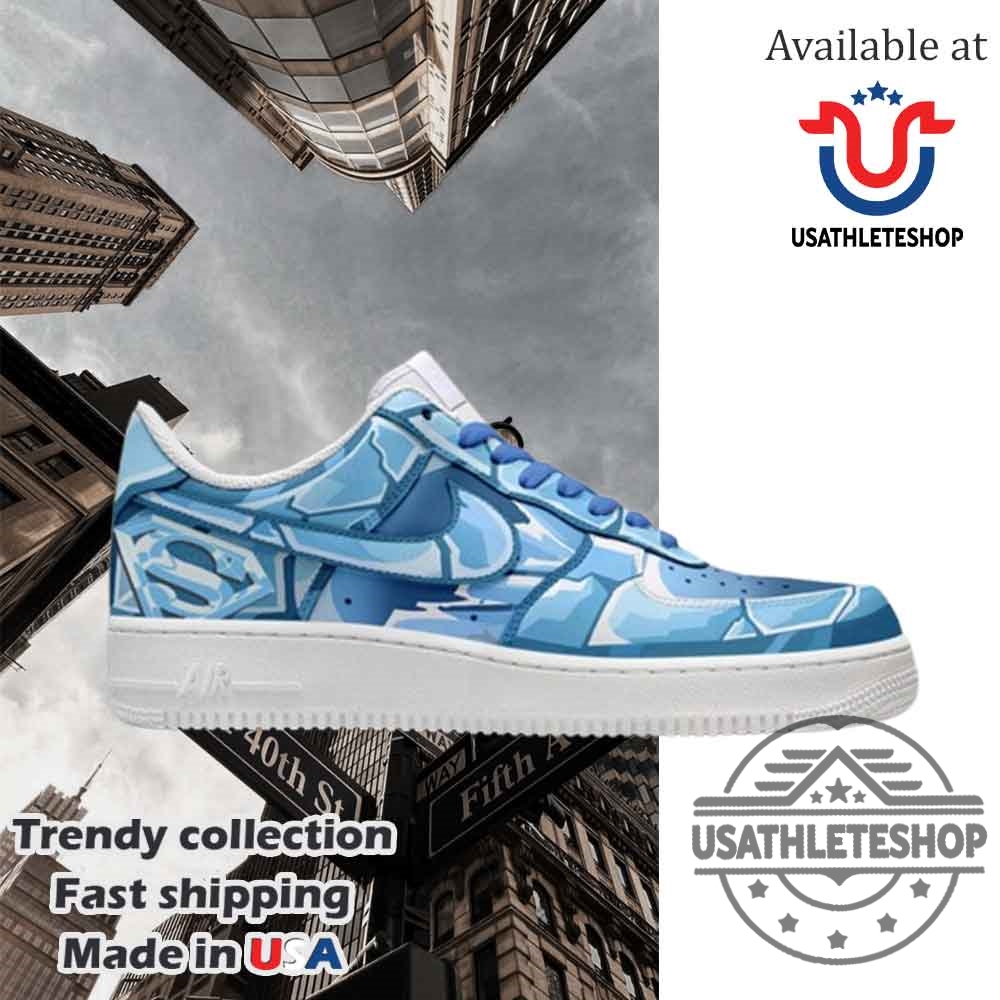 Fortress Of Solitude Superman Nike Air Force 1 Shoes 5 Fortress of Solitude Superman Nike Air Force 1 Shoes