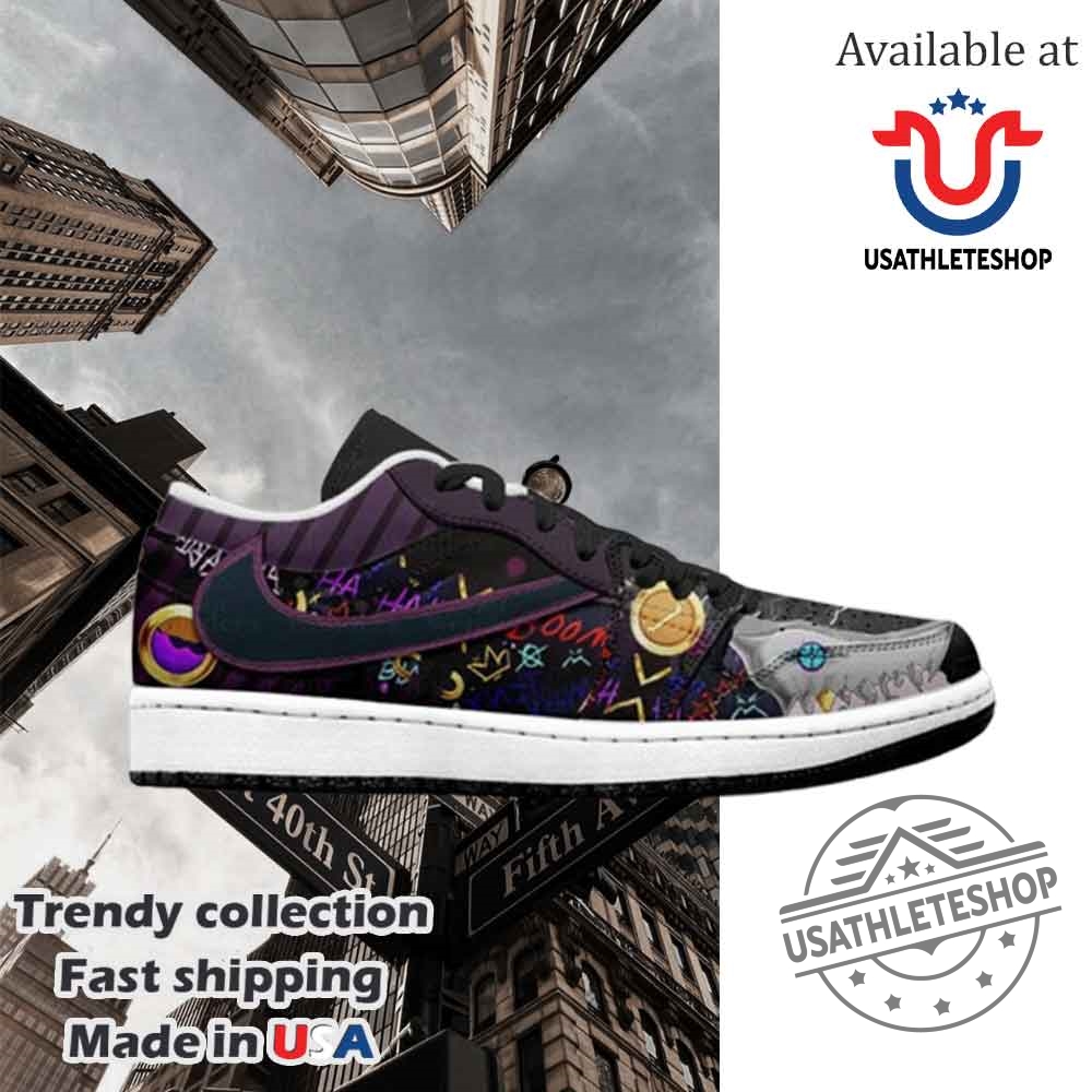 League Of Legends Jinx Dark Arcane Inspired Custom Shoes 4 League of Legends Jinx Dark Arcane Inspired Custom Shoes