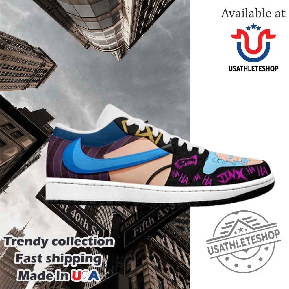 Custom Nike Dunk Low Jinx Arcane Edition League Of Legends Inspired Sneakers 5 Custom Nike Dunk Low "Jinx Arcane" Edition - League of Legends Inspired Sneakers