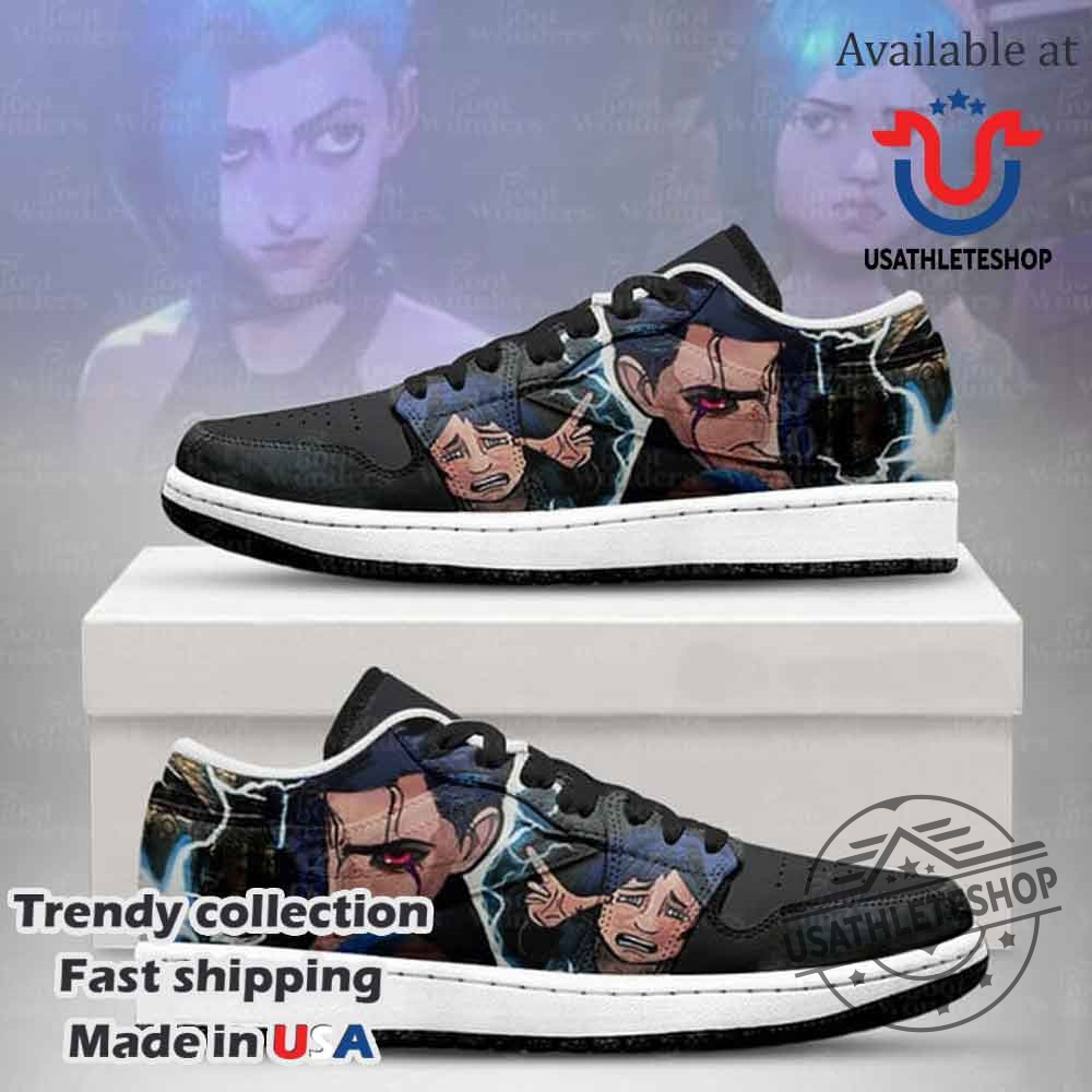 Custom Vi Jinx Arcane Sneakers League Of Legends Inspired Shoes