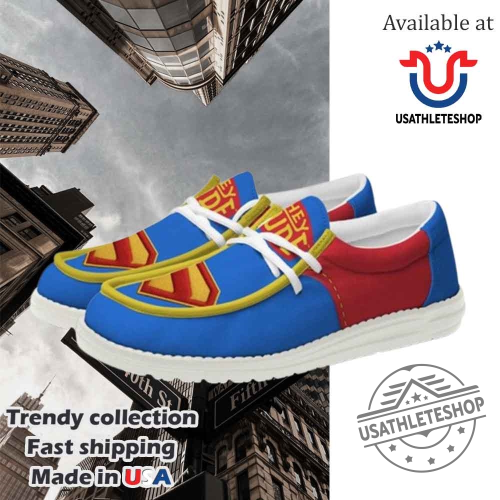 Superman New Movie Special Loafer Shoes