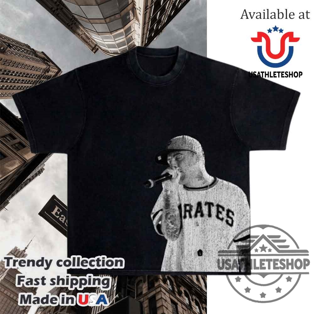 Mac Miller Pittsburgh Pirates Premium Streetwear Heavy Vintage Style Tshirt
