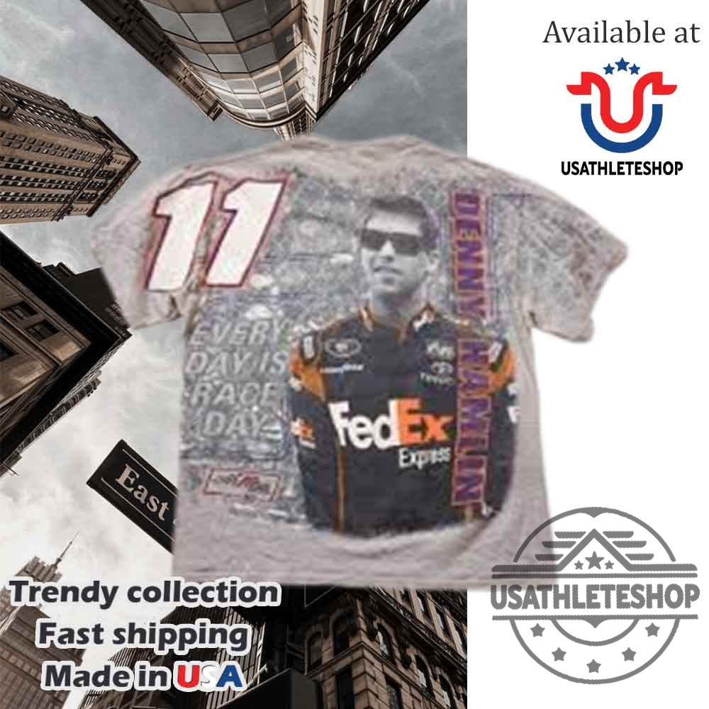 Y2k Nascar Denny Hamlin Vintage Tshirt 3 Y2K Nascar Denny Hamlin Vintage T-shirt