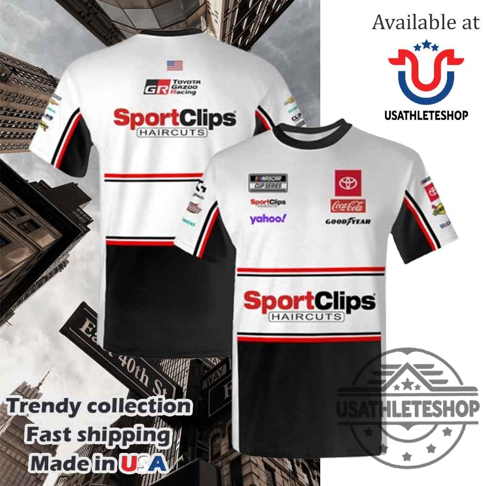 Denny Hamlin Joe Gibbs Racing Team Collection Sportclips Uniform Tshirt