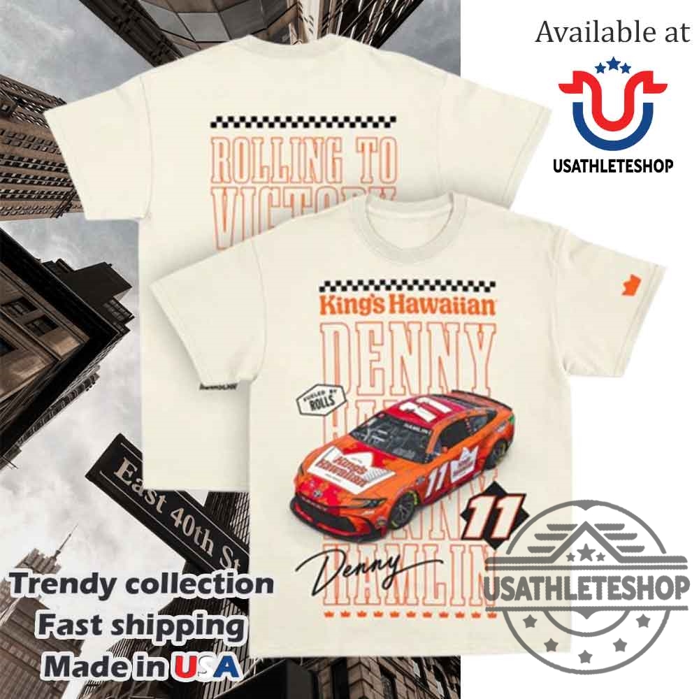 Denny Hamlin 11 Kings Hawaiian Jgr Racing Tshirt Nascar Fan Apparel