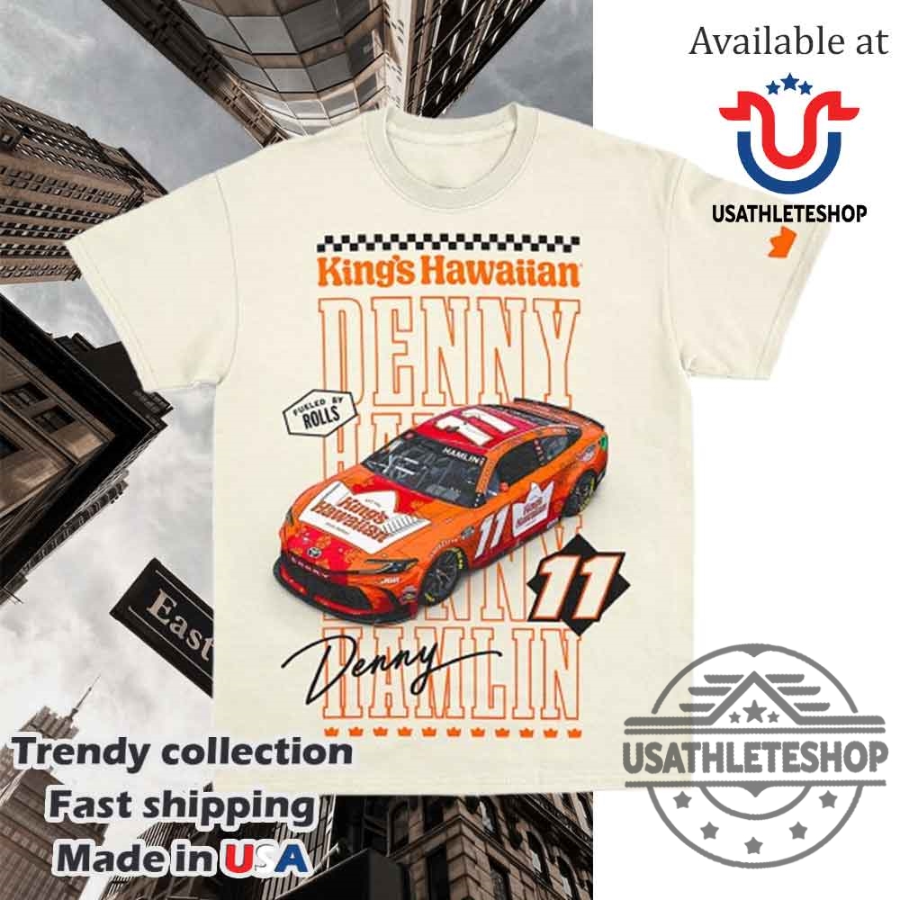 Denny Hamlin 11 Kings Hawaiian Jgr Racing Tshirt Nascar Fan Apparel 4 Denny Hamlin 11 Kings Hawaiian Jgr Racing Tshirt Nascar Fan Apparel usathleteshop 2