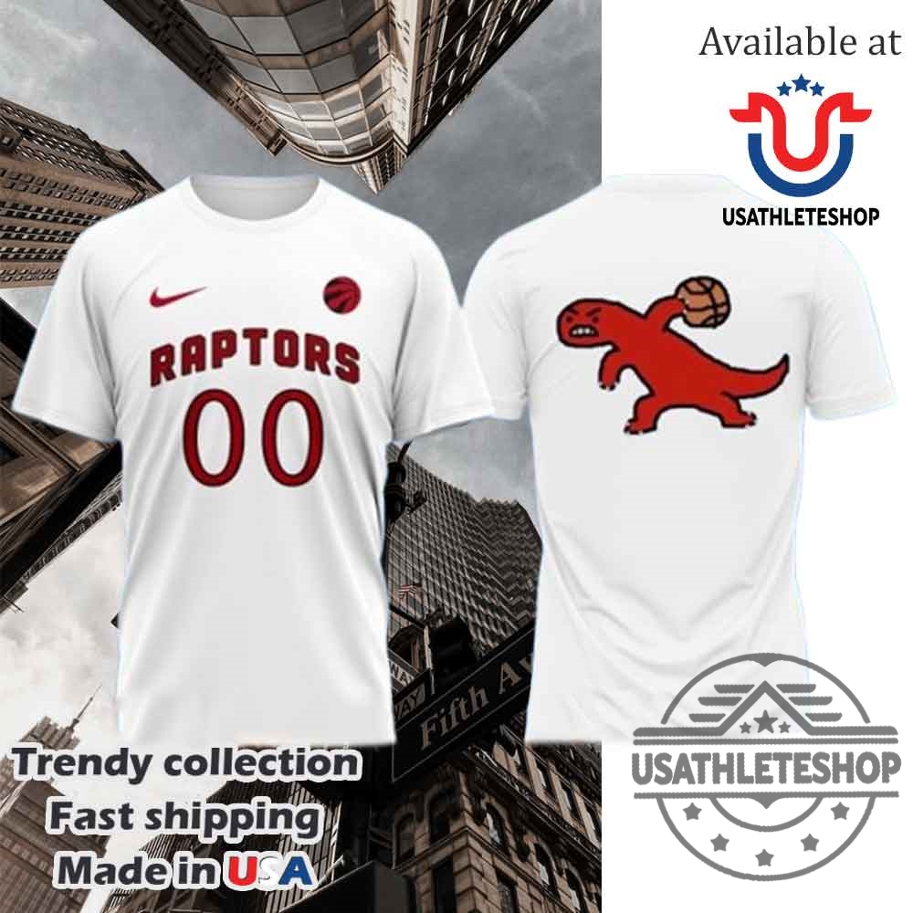 Toronto Raptors Rage Handdrawn Edition Tshirt