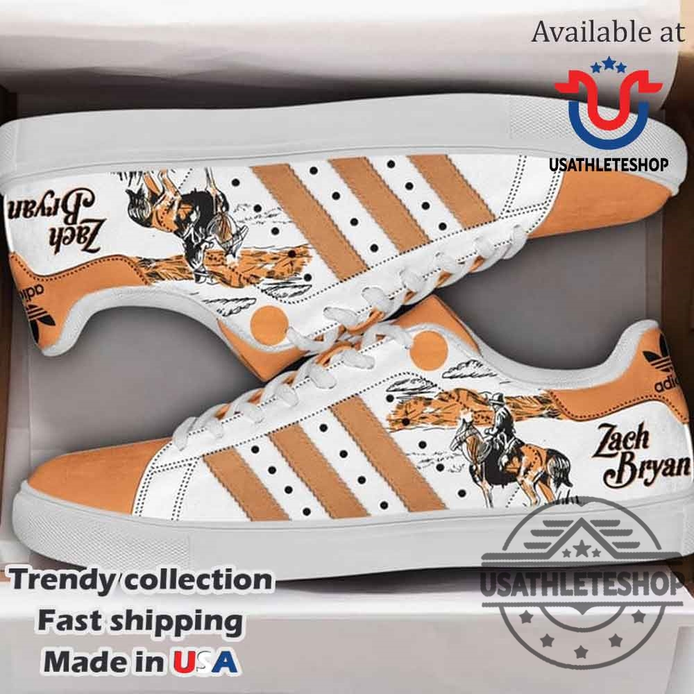 Zach Bryan Something In The Orange Fan Stan Smith Shoes 5 Zach Bryan Something In The Orange Fan Stan Smith Shoes