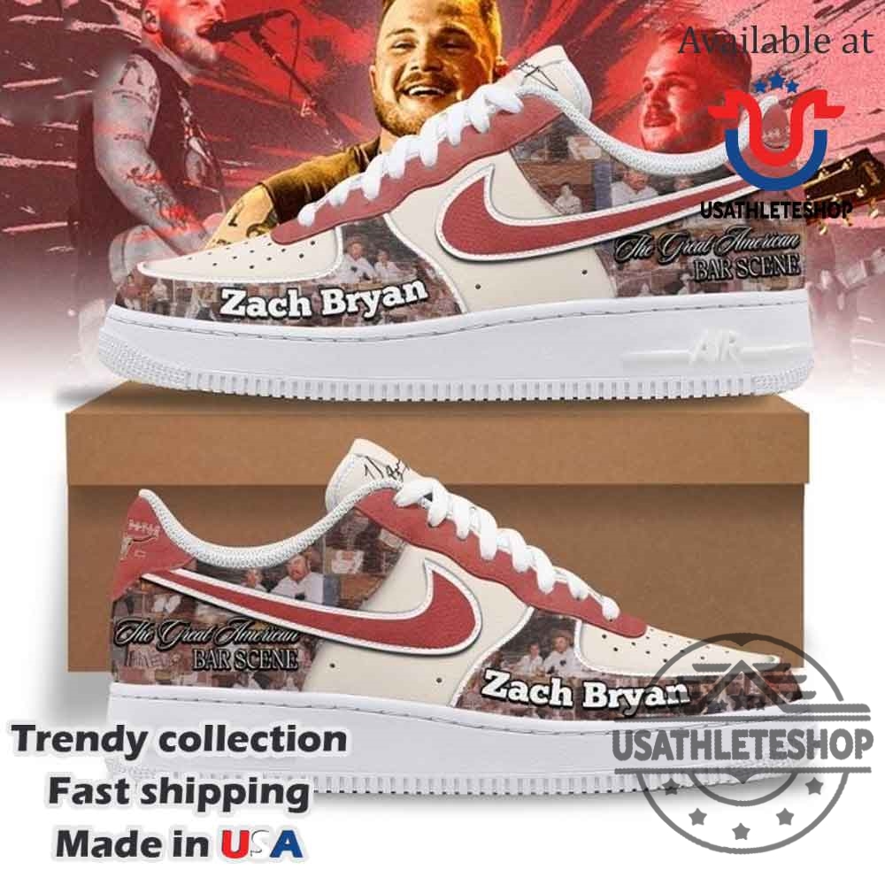 Zach-Bryan-Custom-Nike-Air-Force-1-Low-Shoes-The-Great-American-Bar-Scene-Fan-Edition-usathleteshop_1