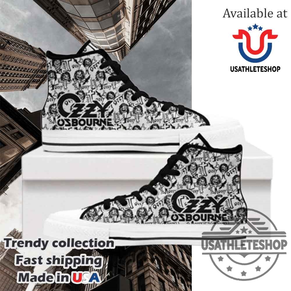 Ozzy Osbourne Converse Canvas Shoes