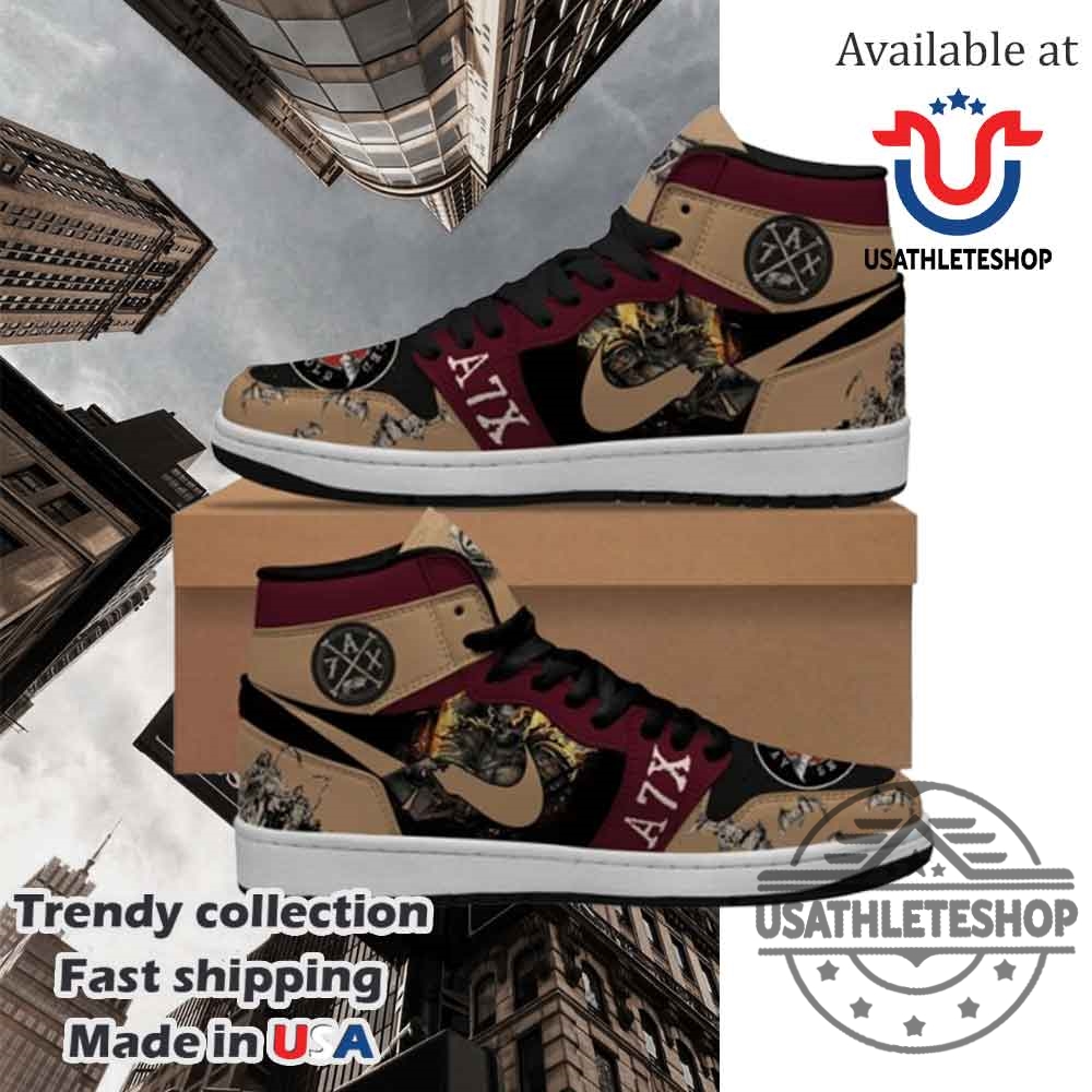 "Rock Your Style: Ozzy, AC/DC, Blink-182, Arctic Monkeys Sneakers" 6 Avenged Sevenfold Air Jordan 1 High Sneakers Shoes