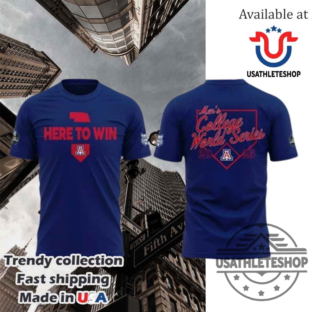 "Rock Your Style: Ozzy, AC/DC, Blink-182, Arctic Monkeys Sneakers" 17 2025 Arizona Baseball Here To Win Tshirt