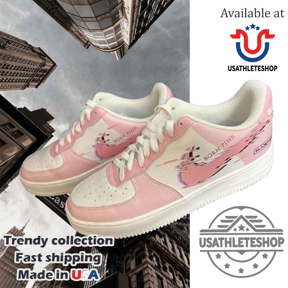 "Top Trendy Music-Inspired Sneakers: Black Sabbath, Bad Bunny, Ozzy" 14 Blackpink Kpop Born Pink Printed Shoes