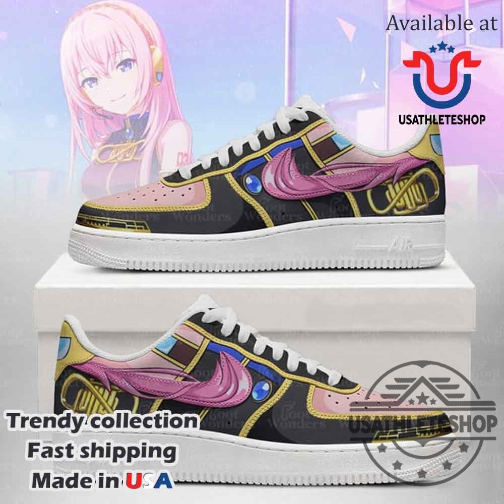 "Top Trendy Music-Inspired Sneakers: Black Sabbath, Bad Bunny, Ozzy" 19 Luka Vocaloid Nike Air Force 1 Shoes