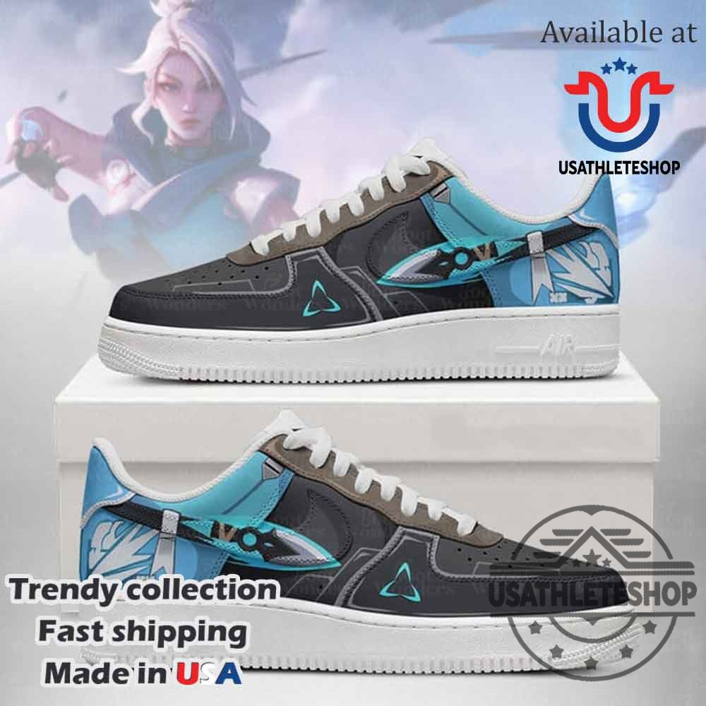 Jett Valorant Nike Air Force 1 Shoes