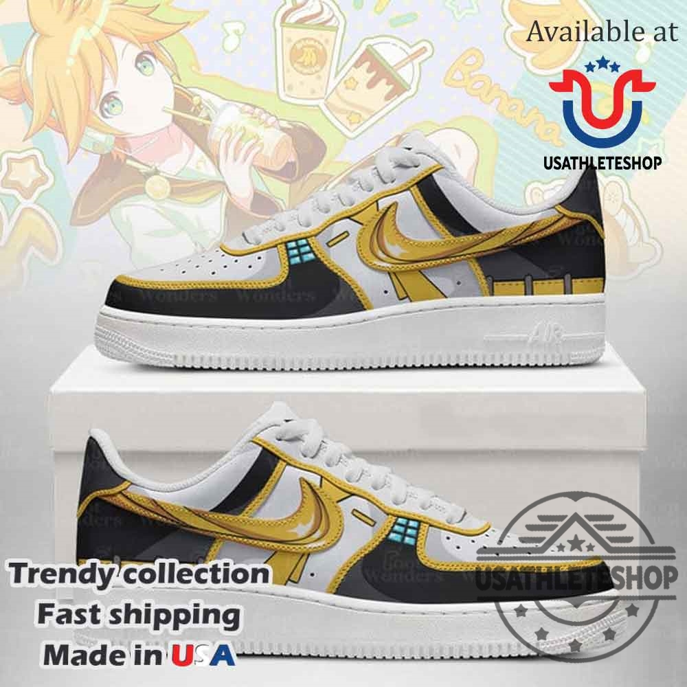 "Top 5 Custom Nike Air Force 1 Sneakers for Fans" 4 Len Vocaloid Nike Air Force 1 Shoes