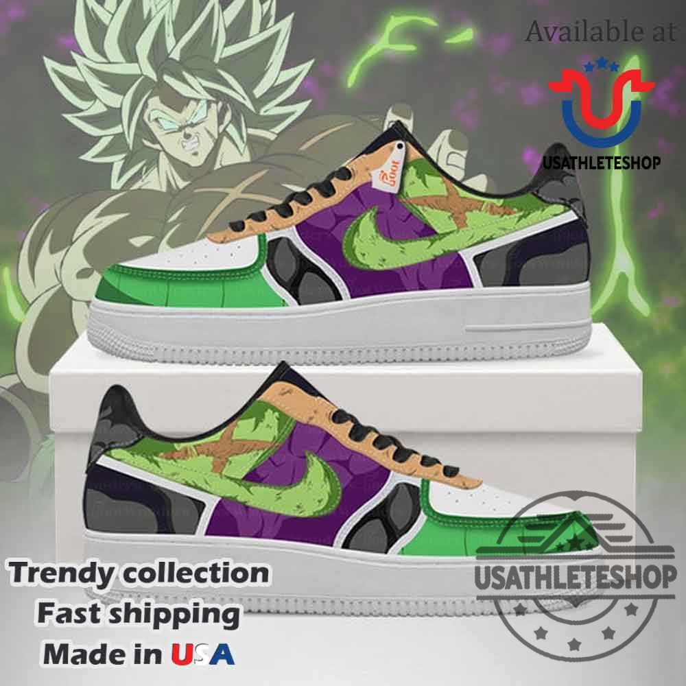 "Top 5 Custom Nike Air Force 1 Sneakers for Fans" 7 Broly Dragon Ball Nike Air Force 1 Shoes