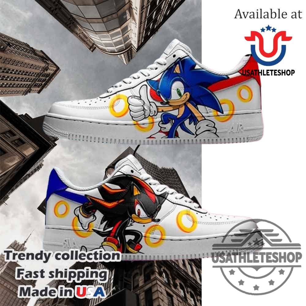 "Top 5 Custom Nike Air Force 1 Sneakers for Fans" 10 Sonic X Shadow Generations Nike Air Force 1 Shoes