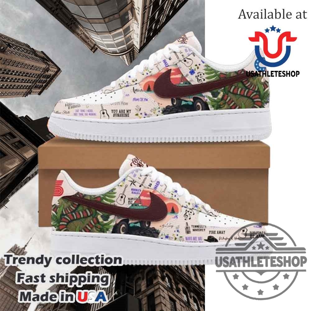 "Top 5 Custom Nike Air Force 1 Sneakers for Fans" 11 Chris Stapleton Music Air Force 1 Shoes Sneaker