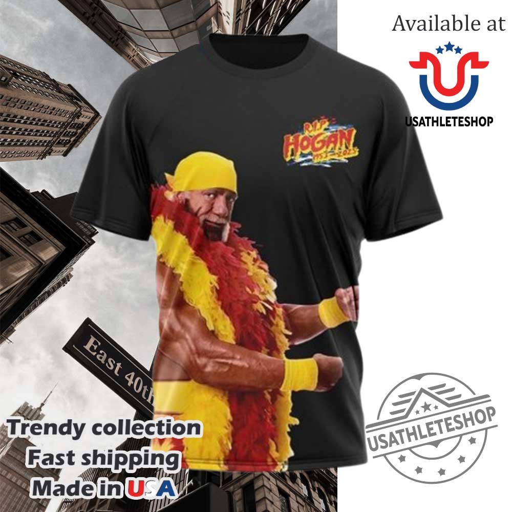 Hulk Hogan Thank You For The Memories 19532025 Tshirt 4 Hulk Hogan Thank You For The Memories 1953-2025 T-shirt