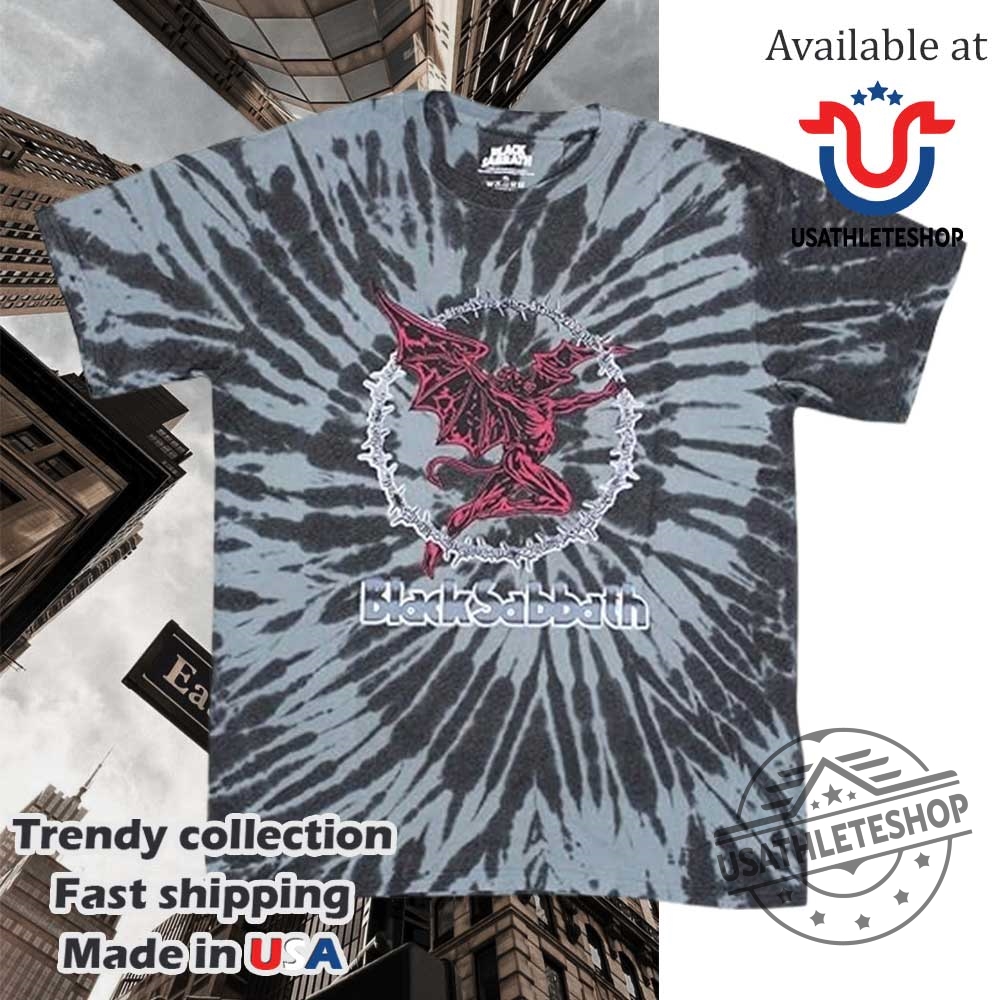 Black Sabbath Tie Dye Tshirt