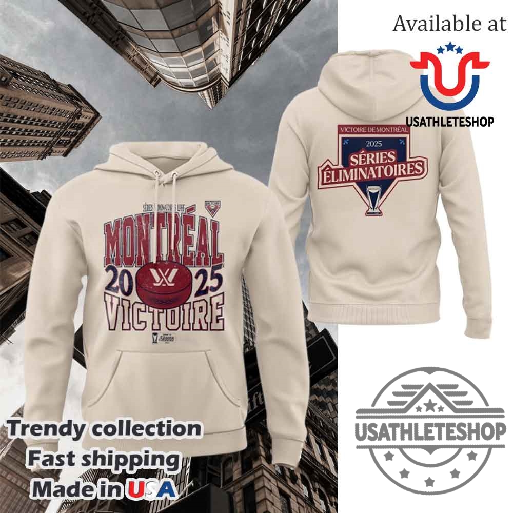 "Top 2025 Sports Hoodies and Shirts for Fans and Events" 12 Victoire De Montréal Séries Éliminatoires Hoodie