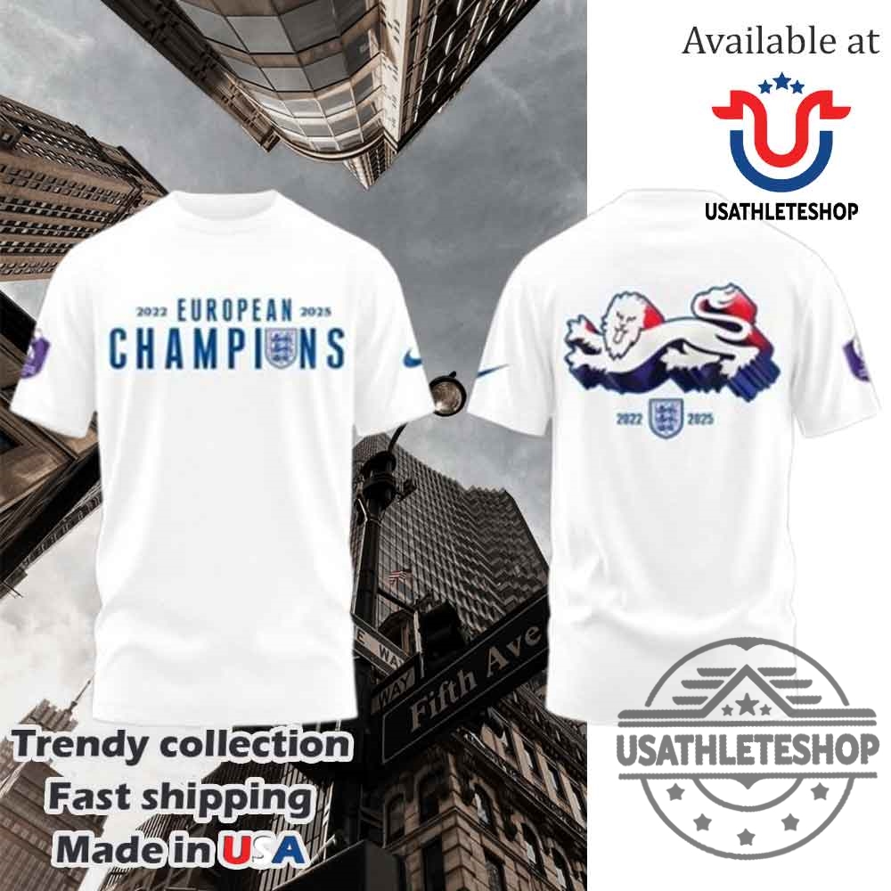 "Top 2025 Sports Hoodies and Shirts for Fans and Events" 15 England Lionesses 2025 European Champions Hoodie