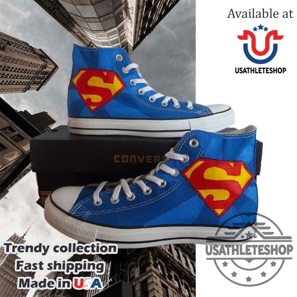 "Top 5 Custom Nike Air Force 1 Sneakers for 2025" 17 Superman Logo Converse Shoes High Top
