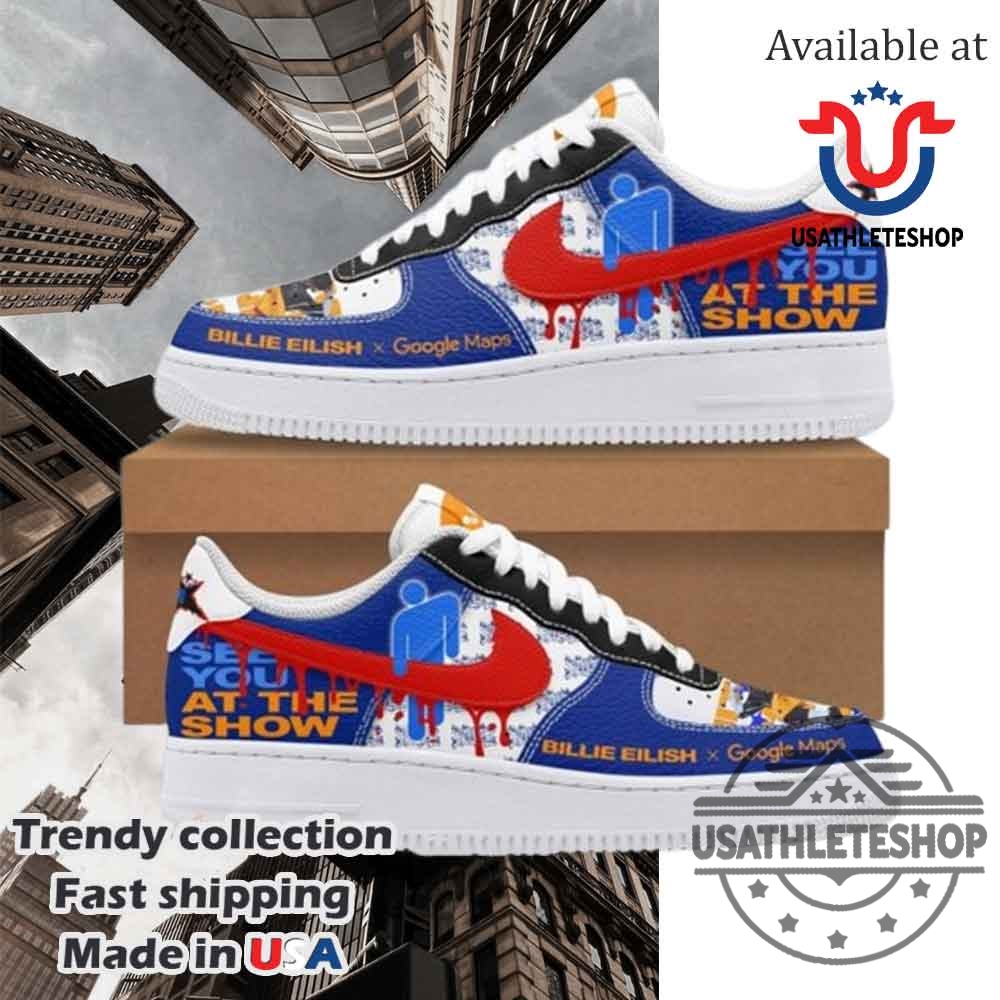 "Top 5 Nike Air Force 1 Fan Shoes for 2025" 11 Bellie Eilish X Goole Maps See You At The Show Air Force 1 Sneaker