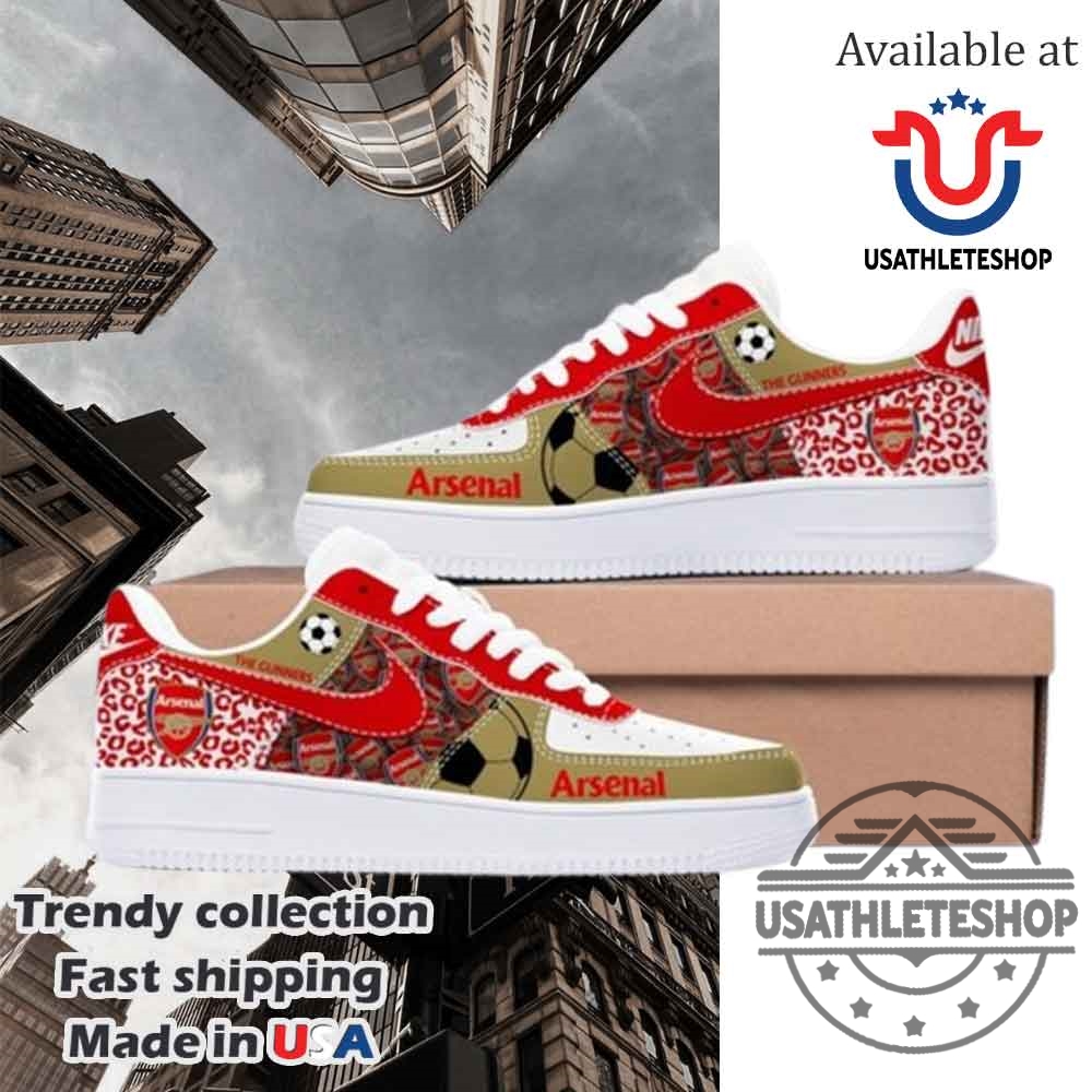 "Top 5 Nike Air Force 1 Fan Shoes for 2025" 12 Premium Epl Arsenal The Gunners Air Force 1 Sneaker